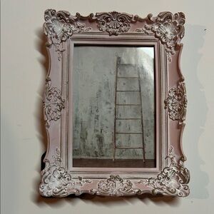 Elegant Pink Ornate Picture Frame